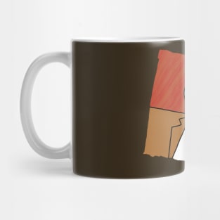 Angry Emotion Drawing Mug